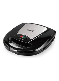 Saachi Multi Snacks Maker With 7 Non-Stick Changeable Plates 750 W NL-7M-1572-WH Black, Silver  - Image 2