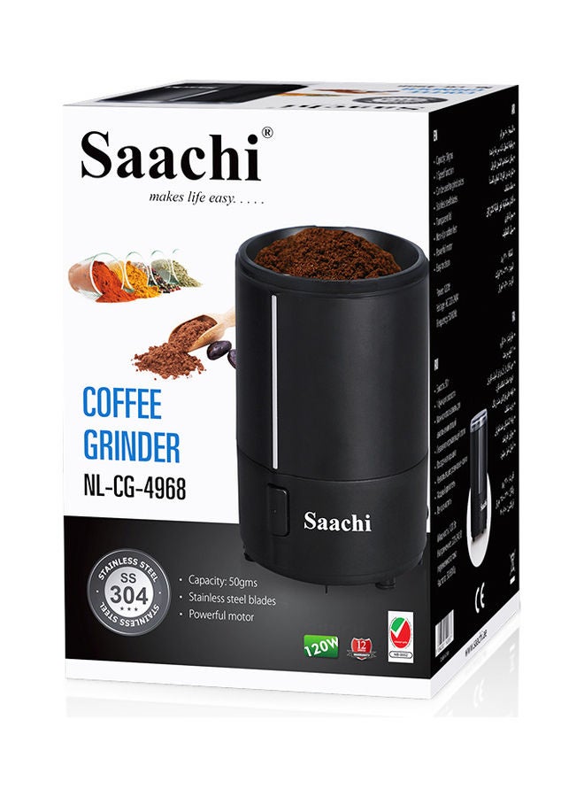 ساتشي مطحنة قهوة 0.05 kg 120 W NL-CG-4968 متعدد الألوان  - Image 4