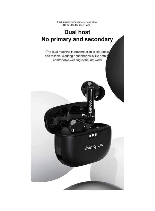 Lenovo - Thinkplus LP3 Pro TWS Earphones Wireless Bluetooth Earbuds HD Call Low Latency HIFI Sound Noise Reduction Headphones Black - Image 1