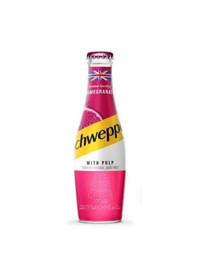 Schweppes Pomegranate Flavoured Bottle 250ml 