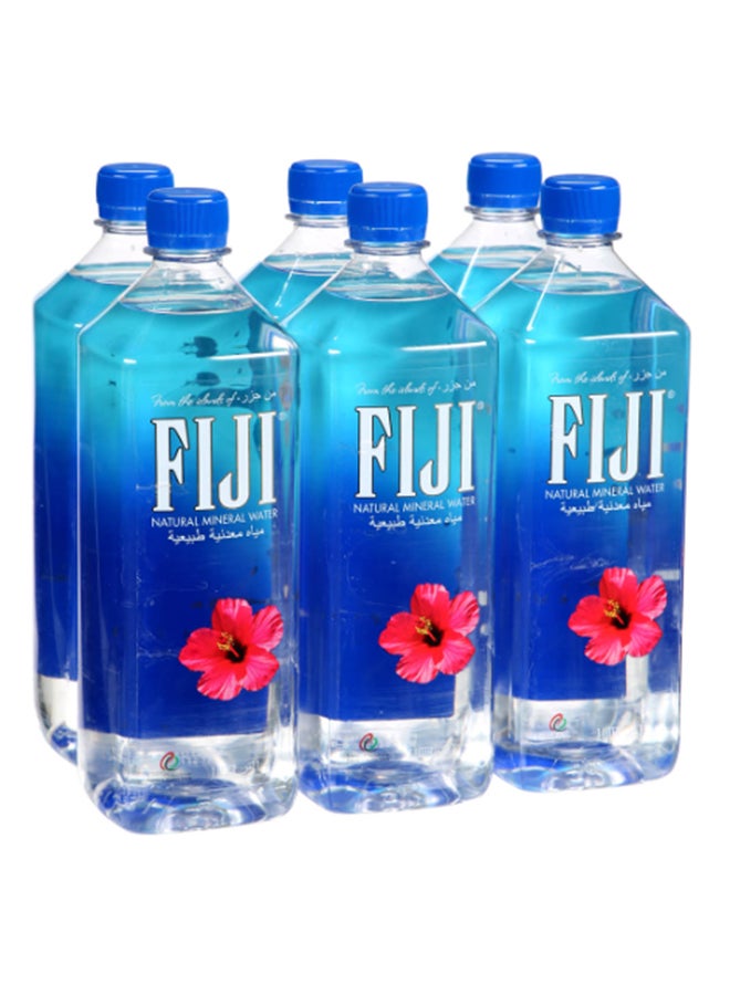 Fiji Natural Mineral Water 1Liters Pack of 6 - Image 1