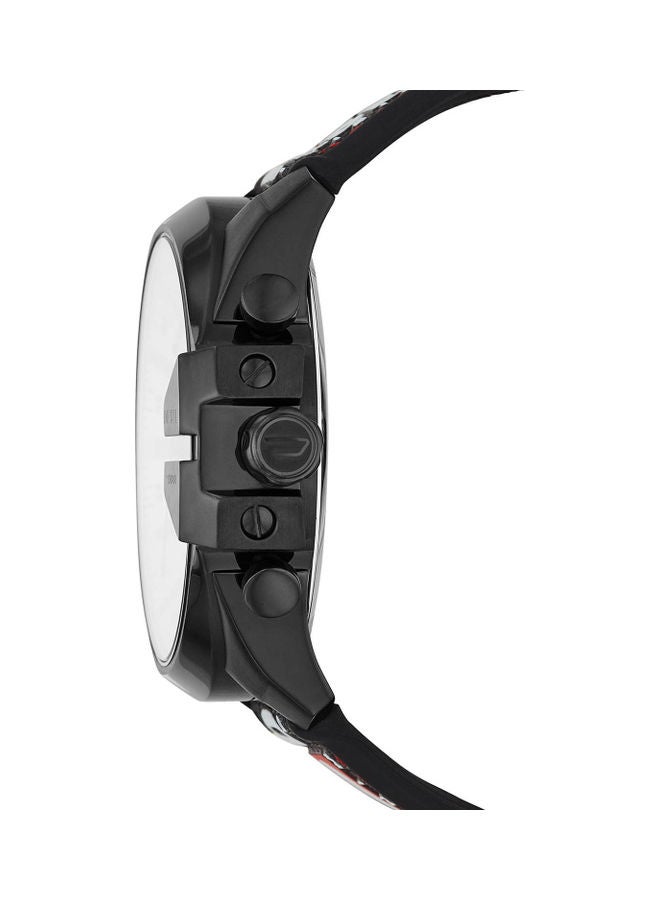 ديزل ساعة يد كرونوغراف للرجال مصنوعة من القماش ذات شكل دائري - DZ4512 - 51 ملم للرجال - Image 2