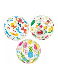 INTEX Lively Print Beach Ball Assorted 51cm  - Image 1