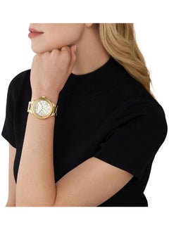 Michael Kors Women's Chronograph Round Shape Stainless Steel Wrist Watch - MK7270 - 43 mm  - Image 4