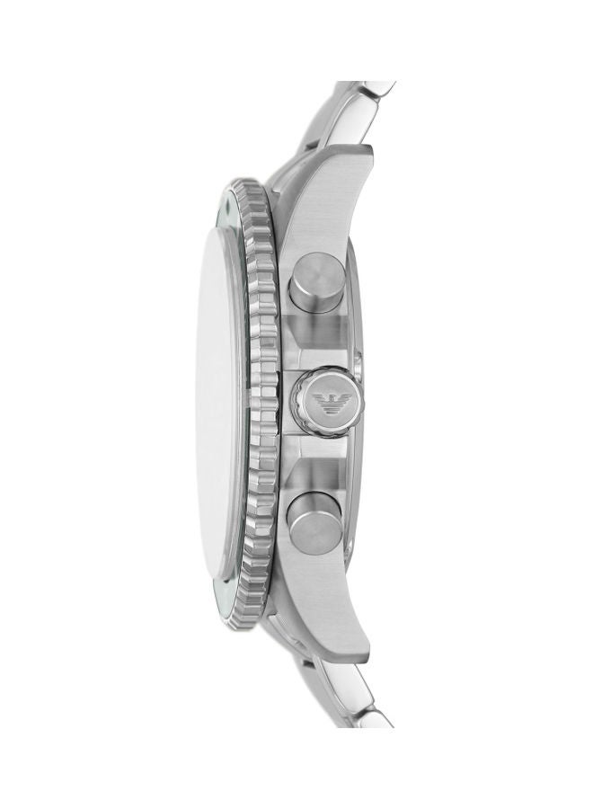 EMPORIO ARMANI Men's Chronograph Round Shape Stainless Steel Wrist Watch - AR11500 - 43 mm  - Image 3