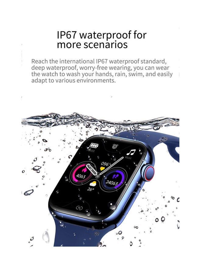 FitPro - Renewed - Series 6 Full Screen Smart Watch Black - Image 1