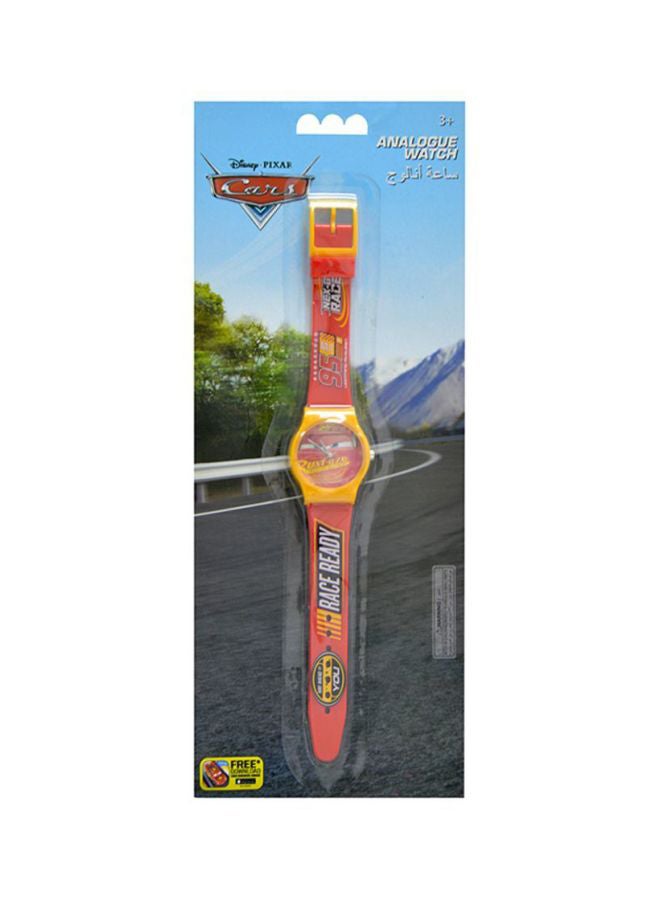 Disney - Kids' Rubber Analog Watch SA7506 CARS - 38 mm - Image 1