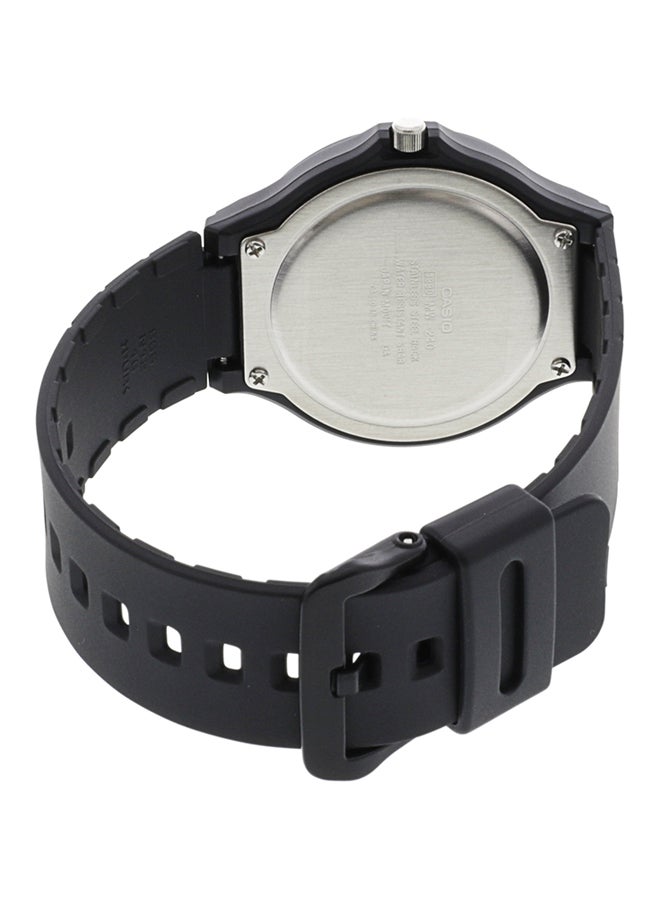 CASIO Men's Water Resistant Analog Watch MW240-1B2V  - Image 2