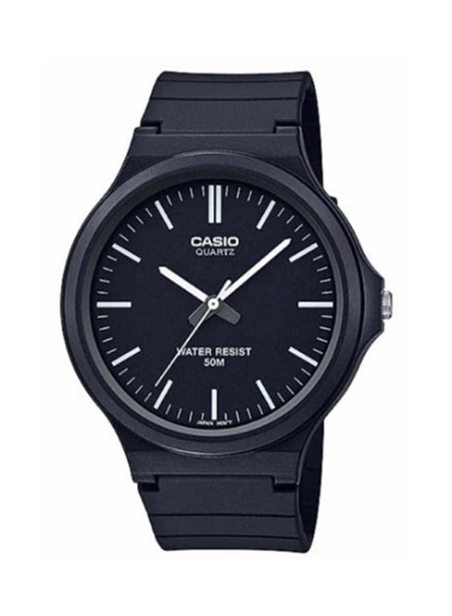 CASIO Men's Resin Analog Wrist Watch MW-240-1EVDF  - Image 1