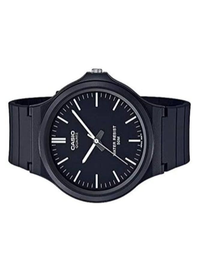 CASIO Men's Resin Analog Wrist Watch MW-240-1EVDF  - Image 2