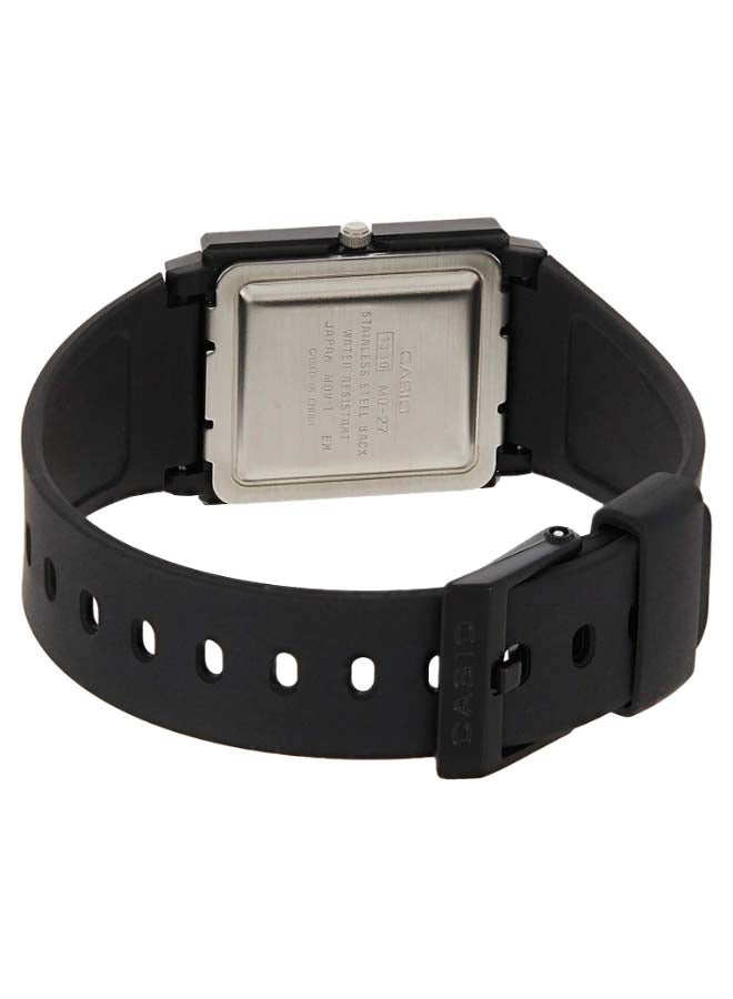 CASIO Men's Resin Analog Wrist Watch MQ-27-1BDF  - Image 2