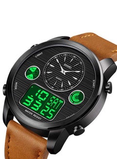 SKMEI Men's 1653 Time Sport Analog Digital Leather Watch  - Image 2
