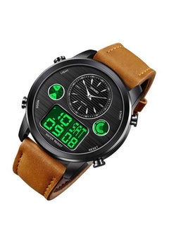 SKMEI Men's 1653 Time Sport Analog Digital Leather Watch  - Image 4