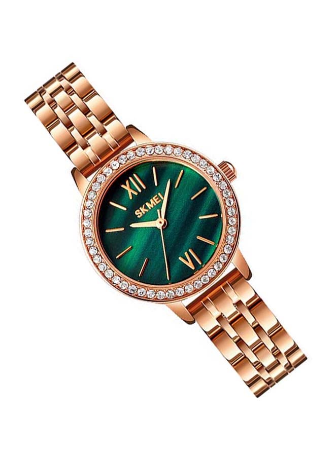SKMEI - Women's 1711 3ATM Waterproof Japan Stainless Steel Back  Quartz Watch - Image 1