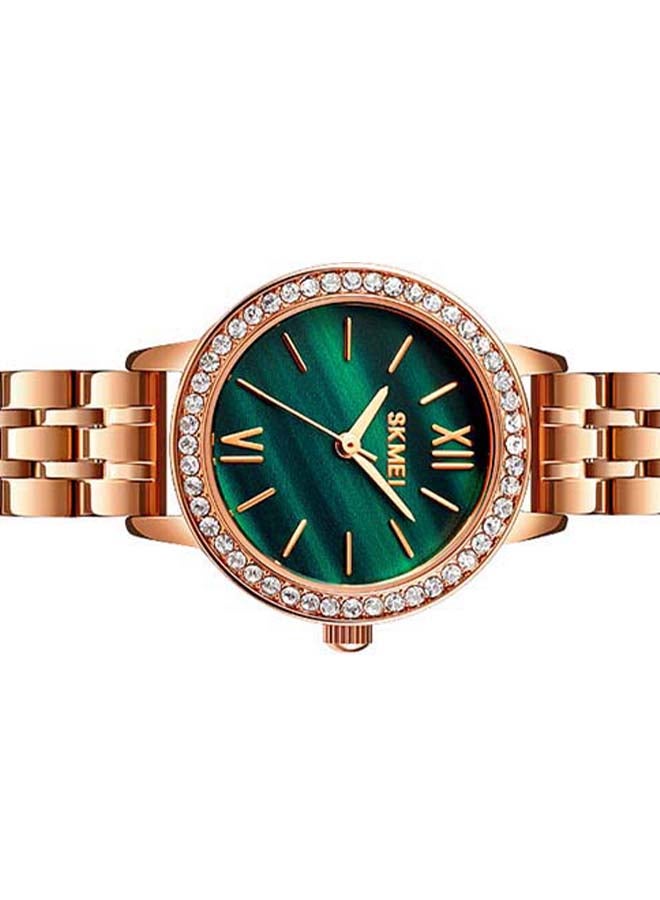 SKMEI - Women's 1711 3ATM Waterproof Japan Stainless Steel Back  Quartz Watch - Image 1