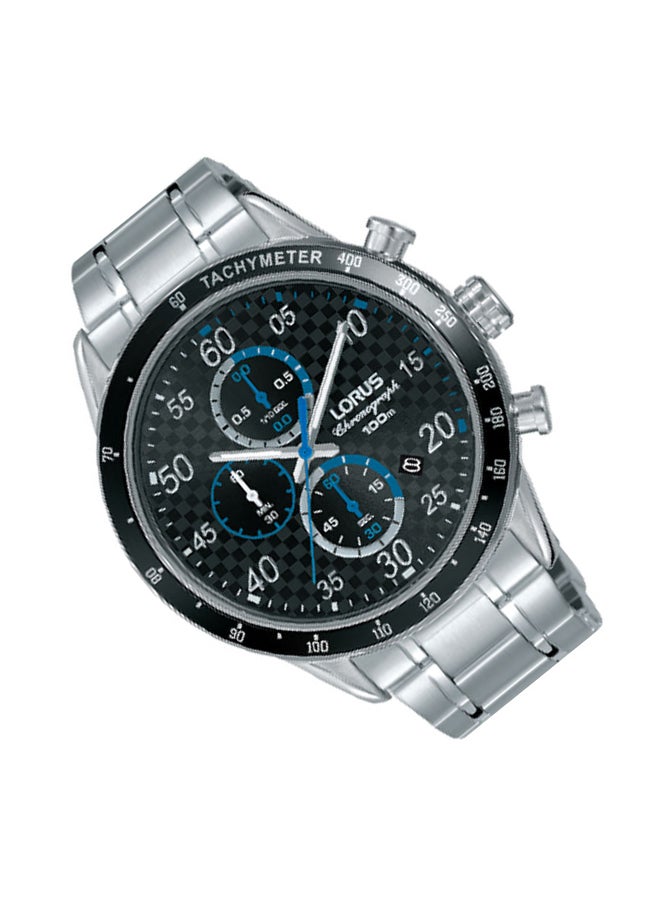 لوراس ساعة يد كرونوغراف رياضية بسوار من الإستانلس ستيل طراز RM333EX9 للرجال - Image 4