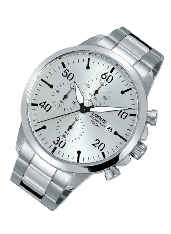 لوراس ساعة يد كرونوغراف رياضية بسوار من الإستانلس ستيل طراز RM345EX9 للرجال - Image 3