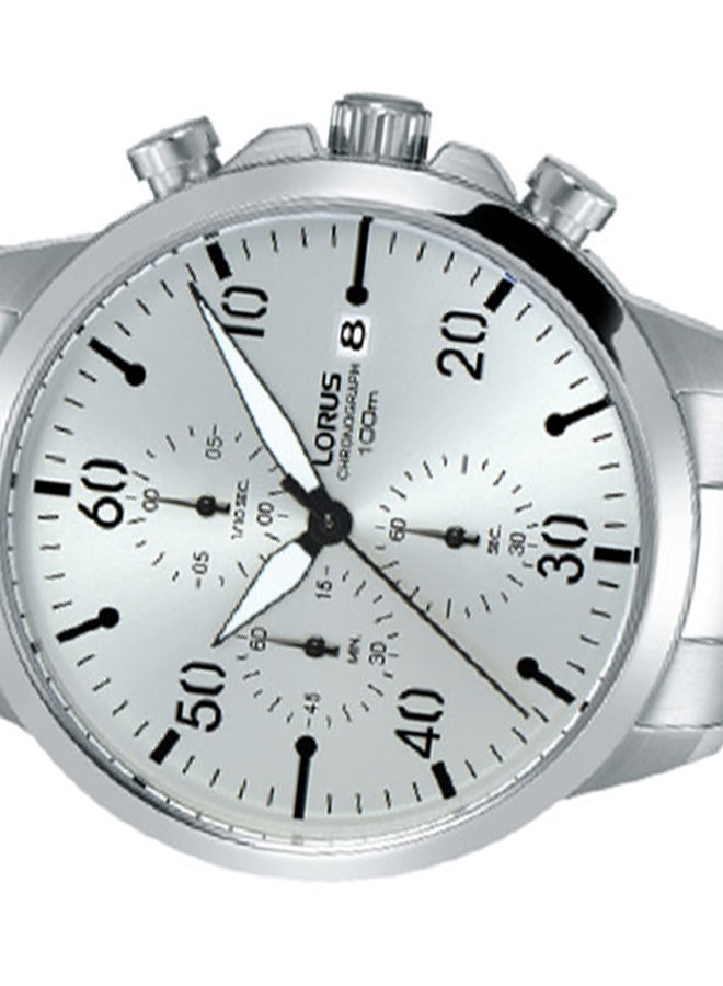 لوراس ساعة يد كرونوغراف رياضية بسوار من الإستانلس ستيل طراز RM345EX9 للرجال - Image 5