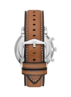 FOSSIL Men's Chronograph Round Shape Leather Wrist Watch - FS5963 - 44 mm  - Image 2