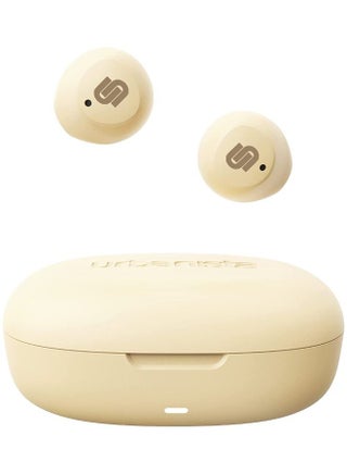 Lisbon Wireless Earbuds Bluetooth 5.2 Enhanced Small Touch Controls 27 Hr Playtime USB C Fast Charging Case IPX Sweatproof For Running Sports Vanilla Cream - v1678885282/N53392304A_1