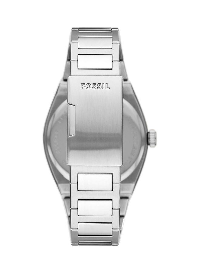 فوسيل ساعة يد أنالوج دائرية الشكل من الفولاذ المقاوم للصدأ - FS5985 - 42 مم - Image 2