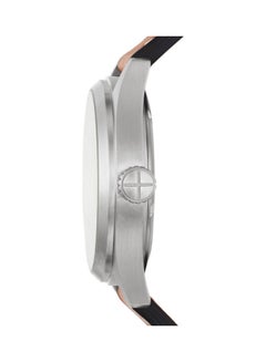 FOSSIL Men's Analog Round Shape Leather Wrist Watch - FS5975 - 40 mm  - Image 3