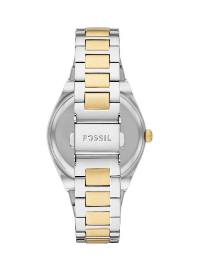 FOSSIL - Women's Analog Round Shape Stainless Steel Wrist Watch - ES5259 - 38 mm - Image 1