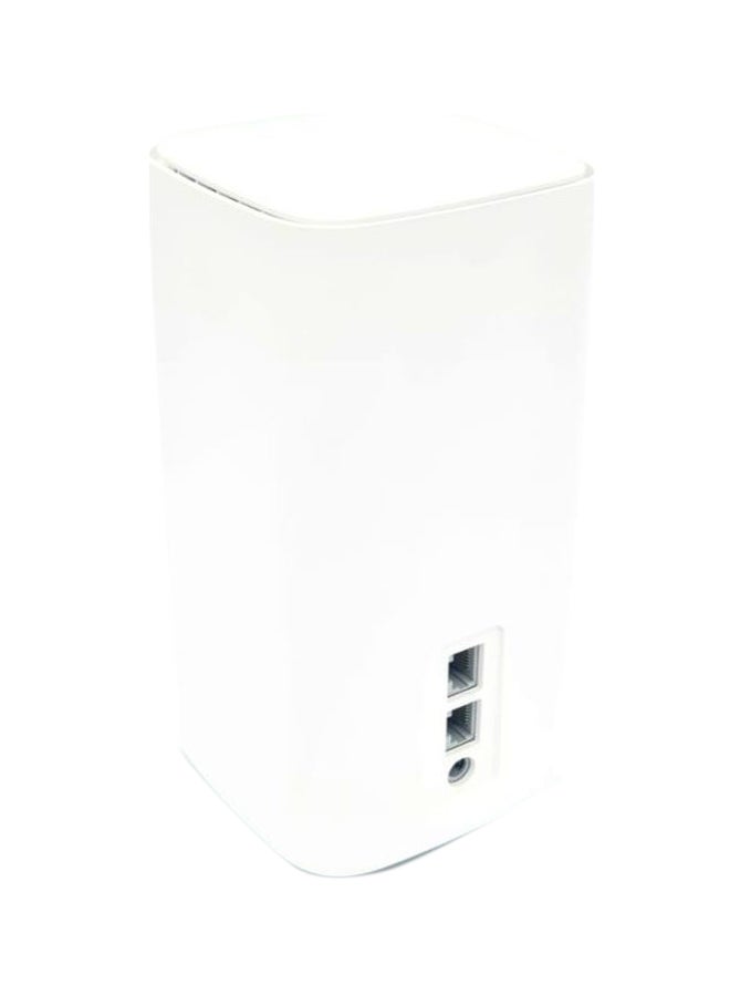 STC - 5G CPE 5 Router - Latest Version of STC SuperSpeed WiFi 6 - Download Speed Up to 3600Mbps "Support All Networks" H155-381 | White - Image 1