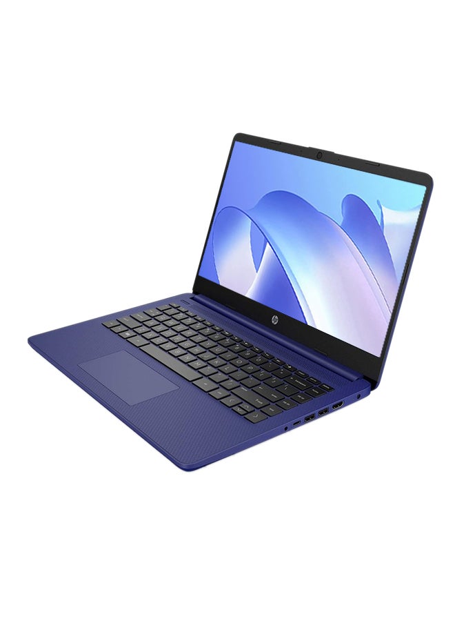 5C153EA Family Laptop With 14-Inch Display, Celeron N4120 Processor/4GB RAM/128GB SSD/Windows 11/Intel UHD Graphics English/Arabic Indigo Blue
