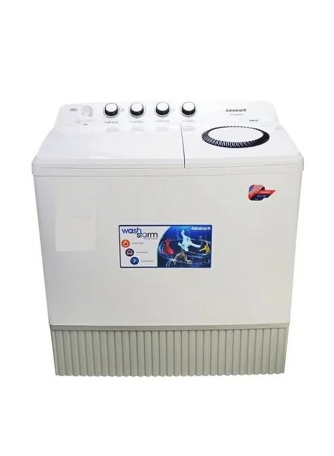 Admiral Twin Tub Washing Machine Semi Automatic 14 kg ADTT14KUWCQ White - Image 1