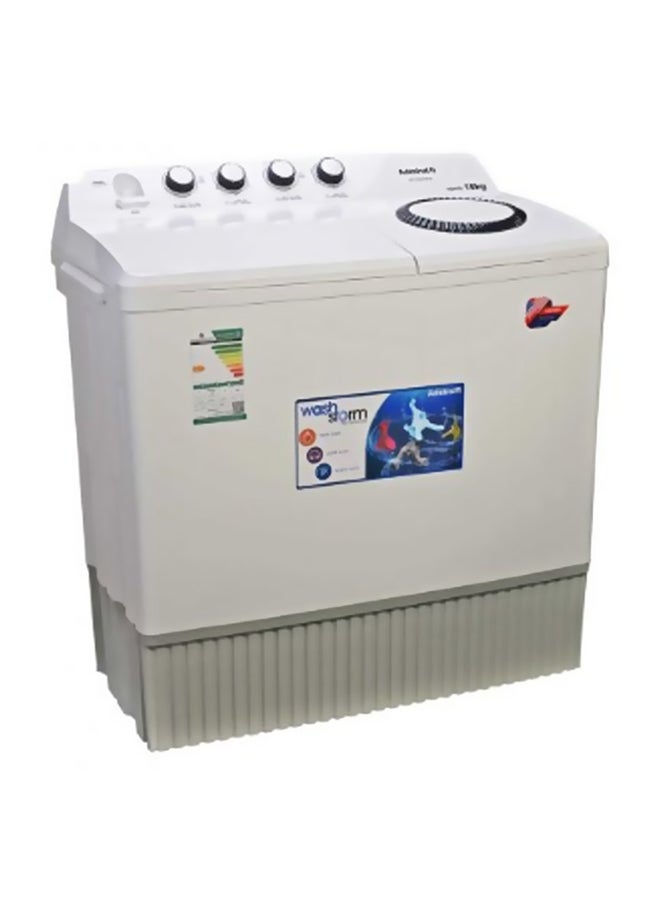 Admiral Twin Tub Washing Machine Semi Automatic 14 kg ADTT14KUWCQ White - Image 2