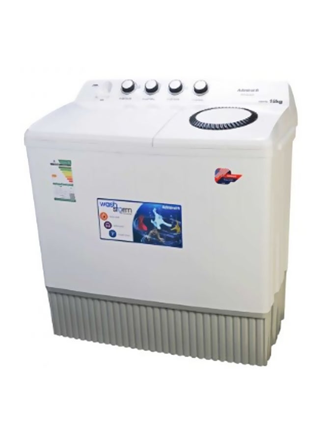 Admiral Twin Tub Washing Machine Semi Automatic 14 kg ADTT14KUWCQ White - Image 3
