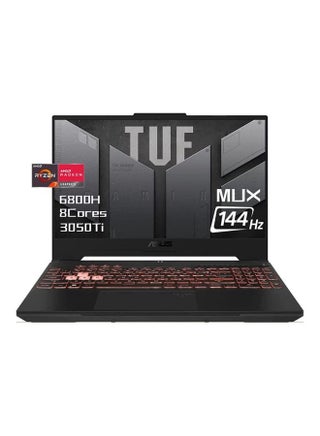 TUF Gaming A15 (Upgraded Version) Laptop With 15.6-Inch Display, AMD Ryzen 7-6800H Processor/16GB RAM/1TB SSD/4GB â€ŽNVIDIA GeForce RTX 3050 Ti Graphics Card/Windows 11 With HDMI Cable English Black - v1678941136/N53392329A_1