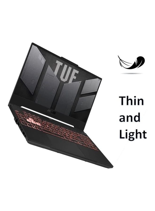 ASUS - TUF Gaming A15 (Upgraded Version) Laptop With 15.6-Inch Display, AMD Ryzen 7-6800H Processor/16GB RAM/1TB SSD/4GB â€ŽNVIDIA GeForce RTX 3050 Ti Graphics Card/Windows 11 With HDMI Cable English Black - Image 1