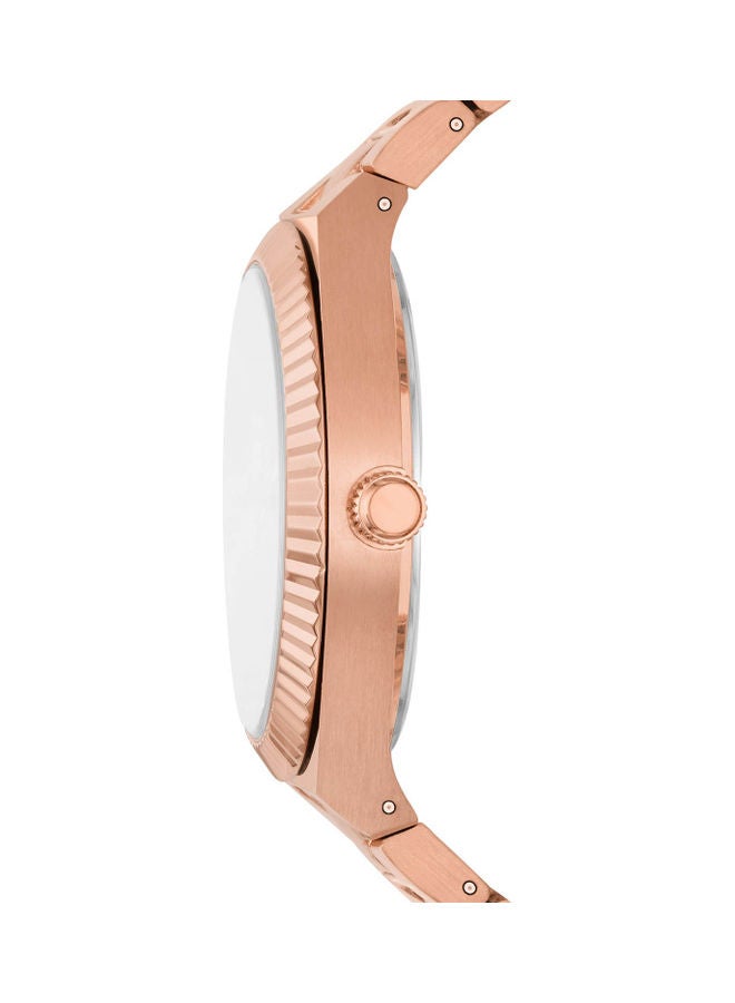 FOSSIL - Women's Analog Round Shape Stainless Steel Wrist Watch - ES5258 - 38 mm - Image 1