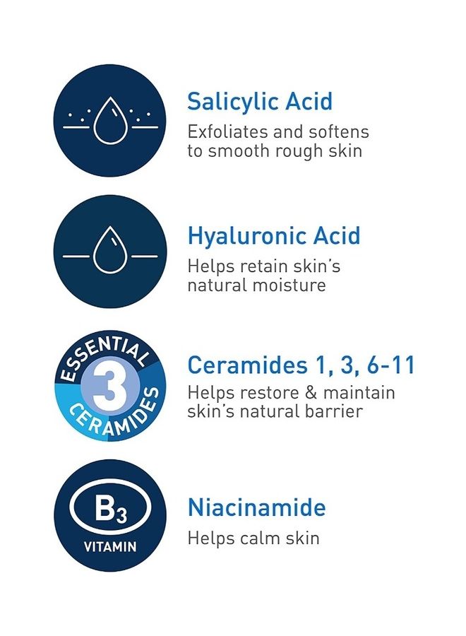 CeraVe - SA Smoothing Cleanser For Normal, Dry, Rough and Bumpy Skin With Salicylic Acid 473ml - Image 1