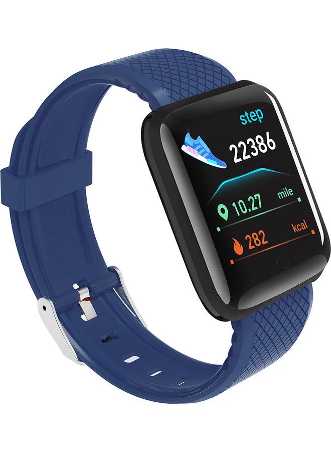 Renewed - Fitness Tracker Smart Watch Blue