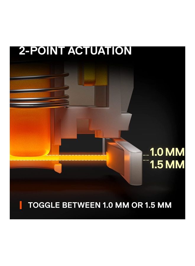 ستيل سيريز - Apex 9 Mini - لوحة مفاتيح ميكانيكية للألعاب في الولايات المتحدة - Image 1