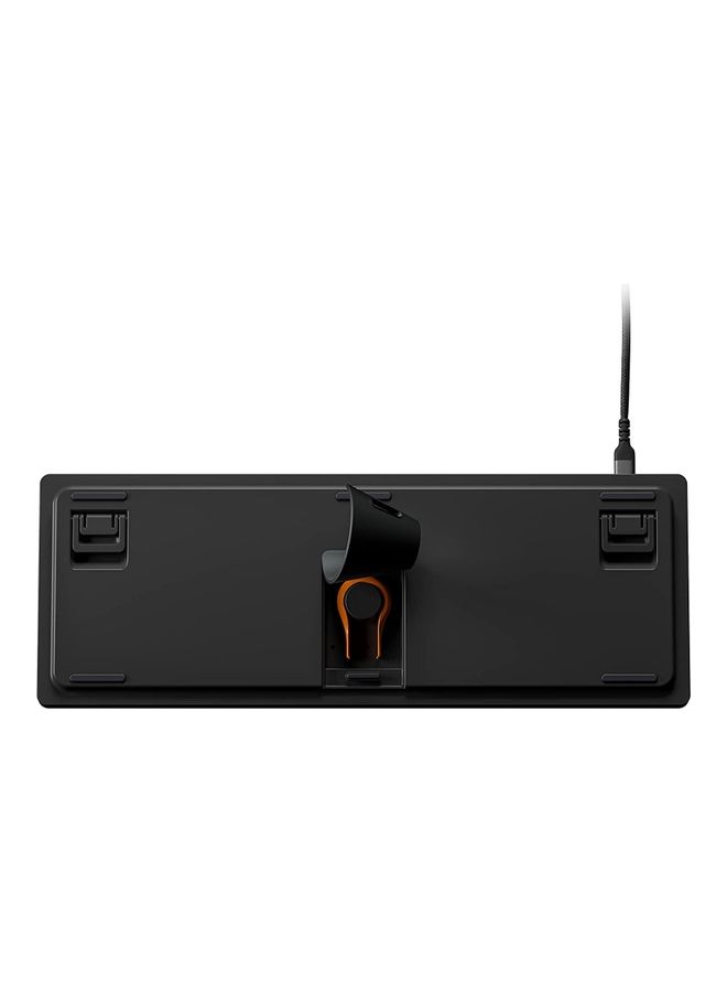 steelseries - Apex Pro TKL Wired Mechanical Keyboard, OmniPoint Switches, Adjustable Actuation, With RGB Backlighting, OLED Smart Display, Full Key, USB Type A, English Layout, Black | 64856 - Image 1