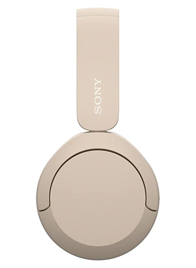 WH-CH520 Wireless Bluetooth On Ear With Mic For Phone Call Beige - v1678948886/N53391623A_5