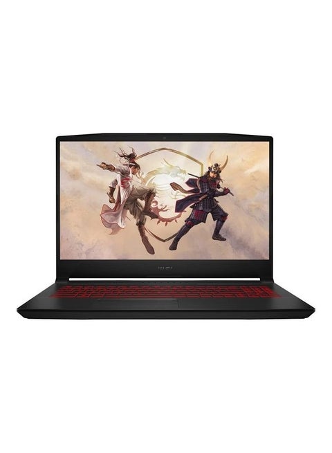Katana GF66 Gaming Laptop With 15.6-Inch Display, Core i7-11800H Processor/16GB RAM/512GB SSD/8GB NVIDIA RTX 3070 Graphics Card/Windows 10 English Black