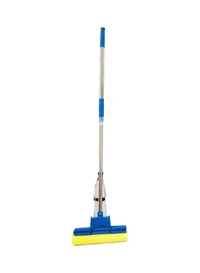 ALMUFARREJ Cleaning Sponge Mop Blue 115 x 28cm  - Image 1