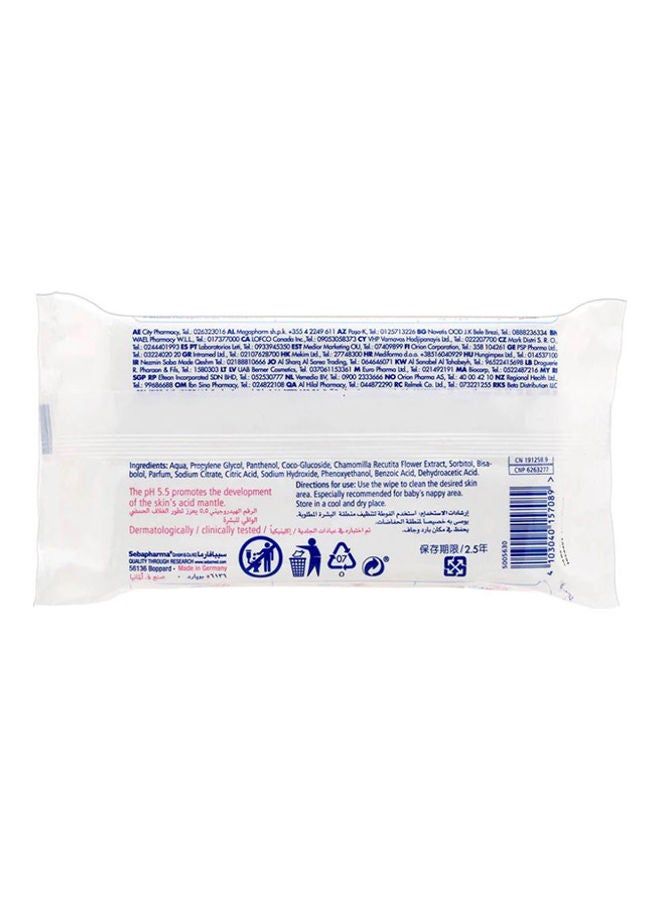 Sebamed 144 Piece Baby Wet Wipes And Baby Wipes With Aloe Vera - Image 2