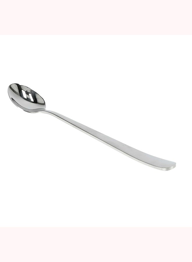 Royalford Royalford RF8667 Stainless Steel Ice Cream Spoon - Set 2 Pcs | Dishwasher Safe | ideal for Ice Cream Spoons, Lemonade Iced Tea, Ice Coffee, Milkshakes Silver standard  - Image 3