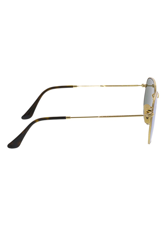 Ray-Ban UV Protection Oval Sunglasses - RB3548N-001 - Lens Size: 54 mm - Gold  - Image 2