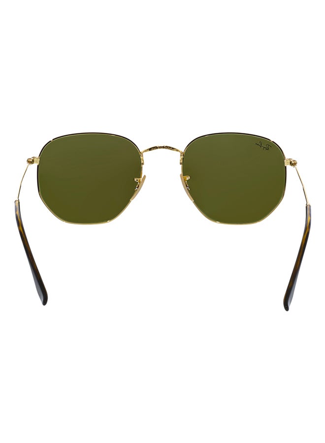 Ray-Ban UV Protection Oval Sunglasses - RB3548N-001 - Lens Size: 54 mm - Gold  - Image 3