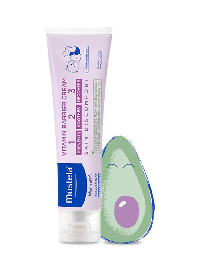 Mustela Vitamin 1,2,3 Barrier Baby Cream 50Ml + Cleansing Gel 50Ml (free) + Moisturising Body Lotion 50Ml (free) - Image 4