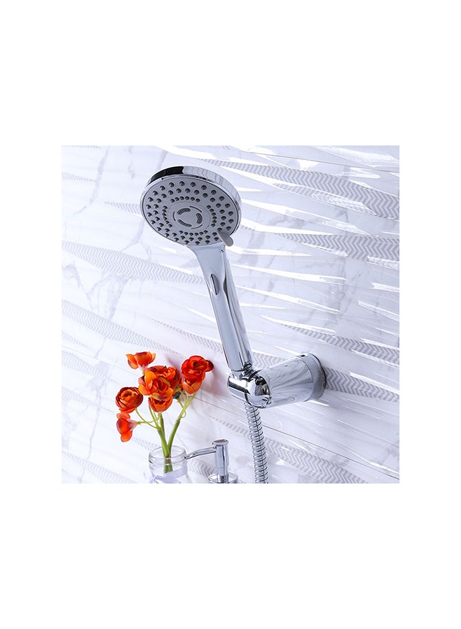 ميلانو خلاط دش دالاس مع طقم استحمام فضي Standard - Image 4