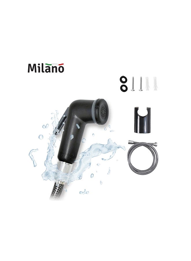 milano Deluxe Shattaf Set Black/Silver Standard - Image 2
