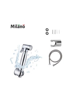 milano Luxury Brass Shattaf Set Chrome Standard  - Image 5
